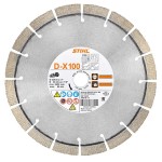 Tarcza tnąca diamentowa uniwersalna 230mm/9" D-X100